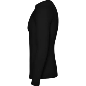 Camiseta térmica para hombre Roly PRIME, color negro