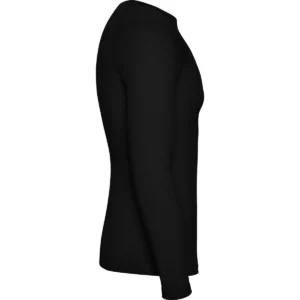 Camiseta térmica para hombre Roly PRIME, color negro