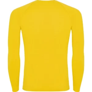 Camiseta térmica para hombre Roly PRIME, color amarillo