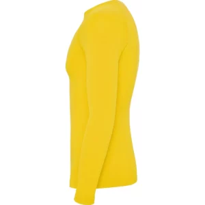 Camiseta térmica para hombre Roly PRIME, color amarillo