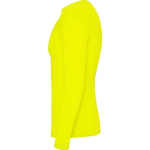 Camiseta térmica para hombre Roly PRIME, color amarillo flúor