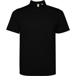 Polo Roly TORMO en negro, vista frontal