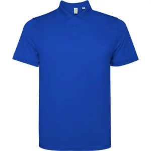 Polo Roly TORMO en azul royal, vista frontal