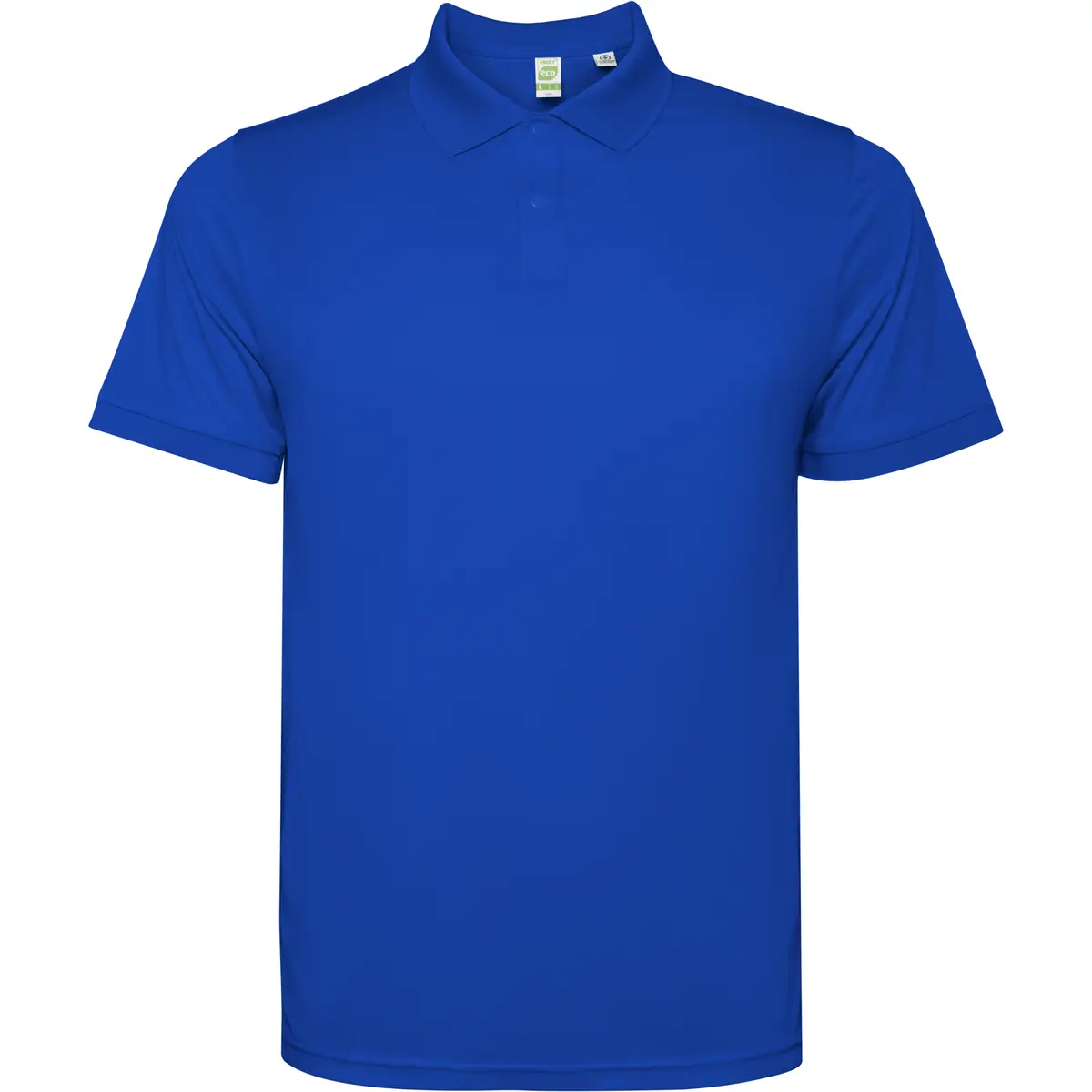 Polo técnico reciclado hombre Roly TORMO 13 Polo Roly TORMO en azul royal, vista frontal