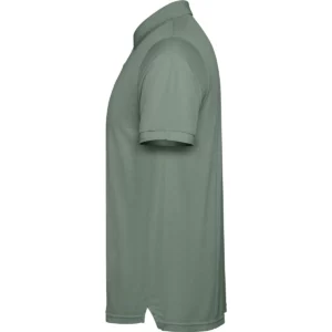 Polo Roly TORMO en verde laurel, vista lateral