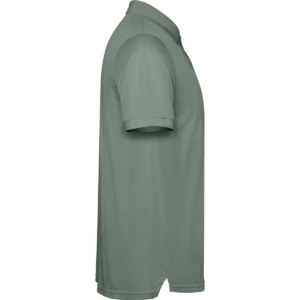 Polo Roly TORMO en verde laurel, vista lateral opuesta