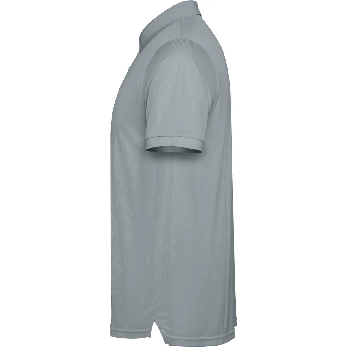 Polo técnico reciclado hombre Roly TORMO 26 Polo Roly TORMO en gris, vista lateral