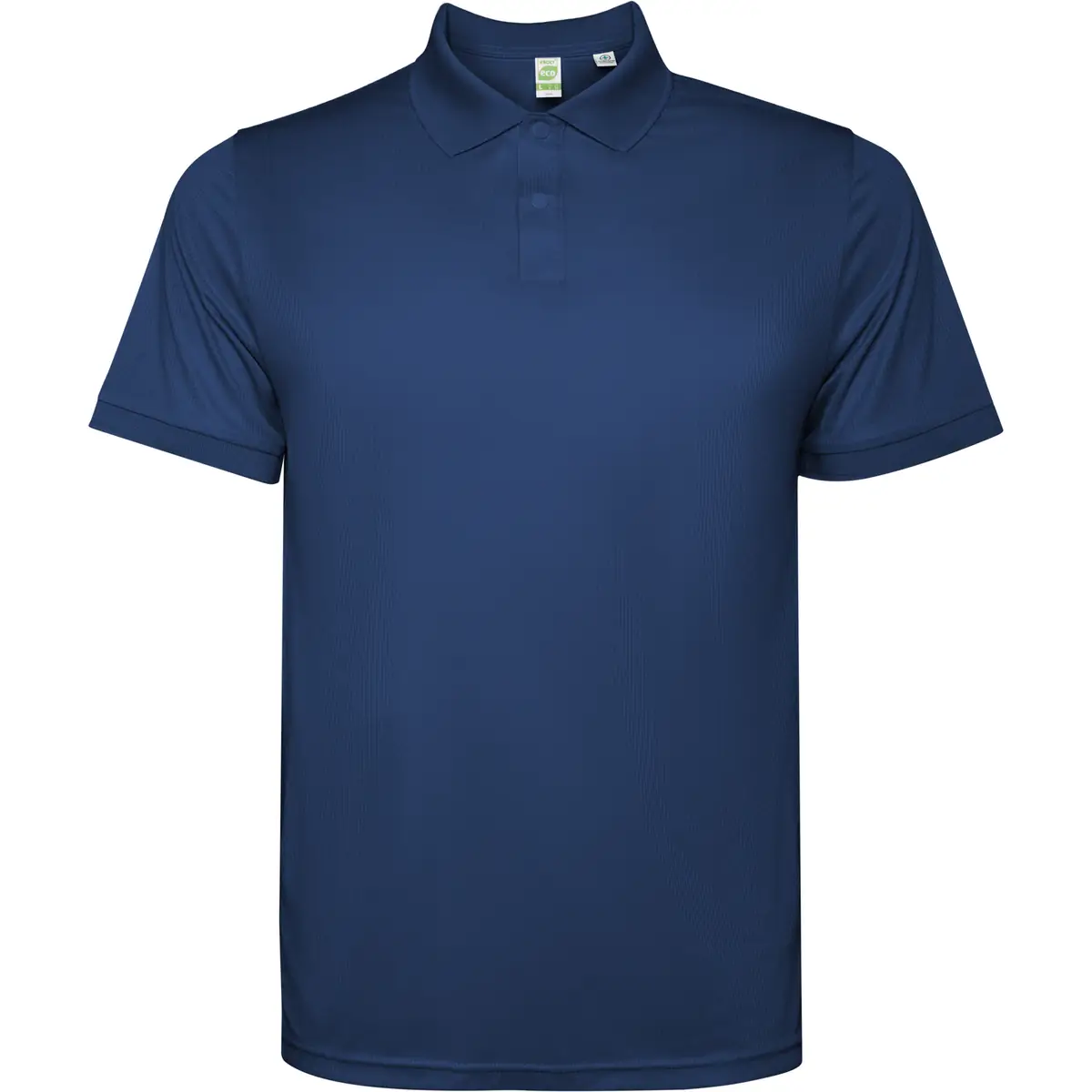 Polo técnico reciclado hombre Roly TORMO 29 Polo Roly TORMO en azul marino, vista frontal