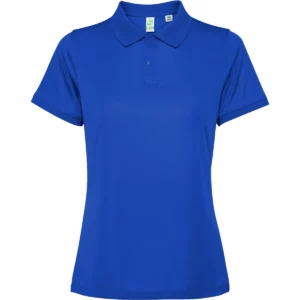 Polo Roly TORMO WOMAN en azul royal, vista frontal