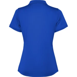 Polo Roly TORMO WOMAN en azul royal, vista trasera