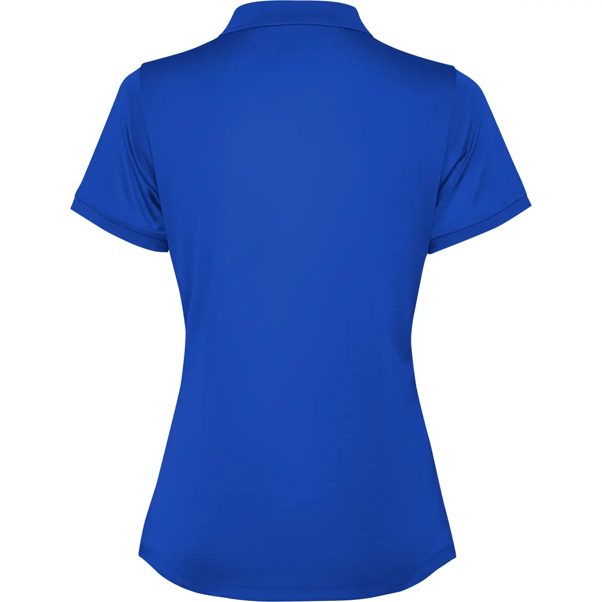 Polo técnico reciclado mujer Roly TORMO WOMAN 16 Polo Roly TORMO WOMAN en azul royal, vista trasera
