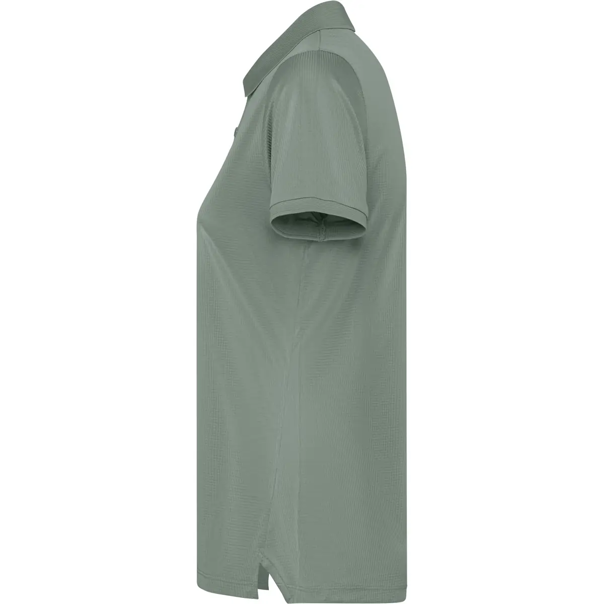 Polo técnico reciclado mujer Roly TORMO WOMAN 18 Polo Roly TORMO WOMAN en verde laurel, vista lateral