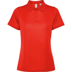 Polo Roly TORMO WOMAN en rojo, vista frontal