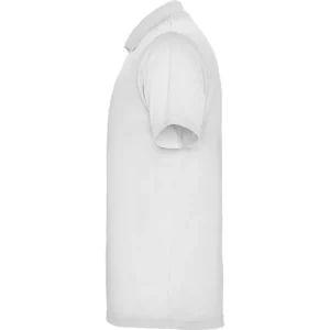 Polo Roly MONZHA en blanco, vista lateral