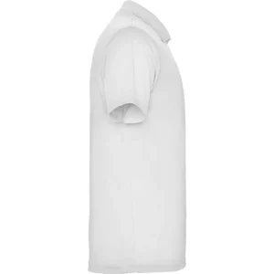 Polo Roly MONZHA en blanco, vista lateral opuesta