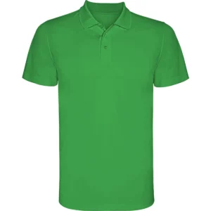 Polo Roly MONZHA en verde helecho, vista frontal
