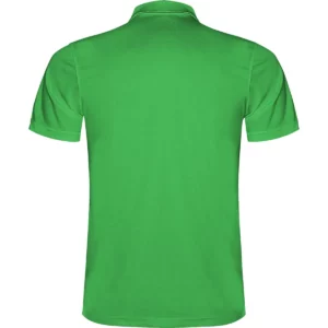 Polo Roly MONZHA en verde helecho, vista trasera