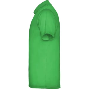 Polo Roly MONZHA en verde helecho, vista lateral