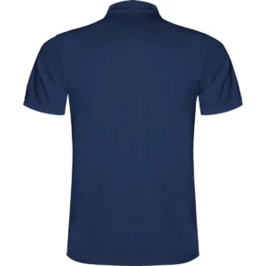Polo Roly MONZHA en azul marino, vista trasera