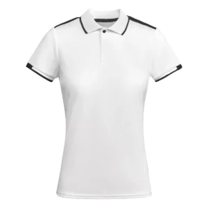 Polo Roly TAMIL WOMAN en blanco y negro, vista frontal