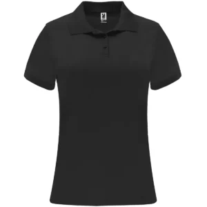 Polo Roly MONZHA WOMAN en negro, vista frontal