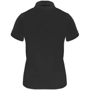 Polo Roly MONZHA WOMAN en negro, vista trasera