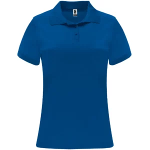 Polo Roly MONZHA WOMAN en azul royal, vista frontal