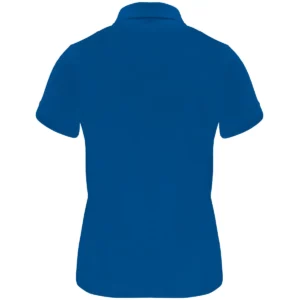 Polo Roly MONZHA WOMAN en azul royal, vista trasera