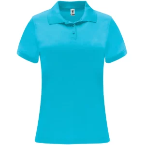 Polo Roly MONZHA WOMAN en turquesa, vista frontal