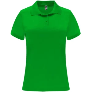 Polo Roly MONZHA WOMAN en verde helecho, vista frontal