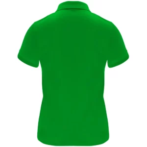 Polo Roly MONZHA WOMAN en verde helecho, vista trasera
