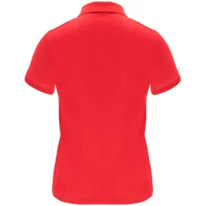 Polo Roly MONZHA WOMAN en rojo, vista trasera