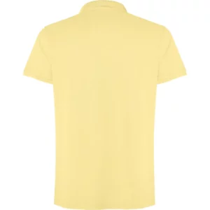 Polo Roly COBAIN en amarillo sweet lavado, vista trasera