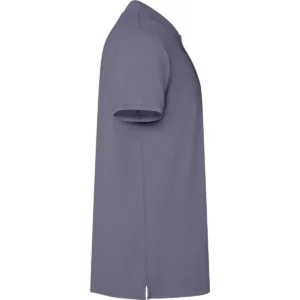 Polo Roly COBAIN en gris cielo lavado, vista lateral opuesta