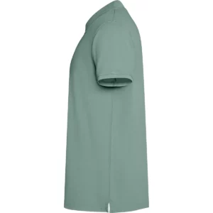 Polo Roly COBAIN en verde pato lavado, vista lateral