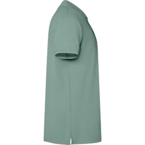 Polo Roly COBAIN en verde pato lavado, vista lateral opuesta