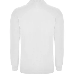 Polo Roly CARPE en blanco de manga larga, vista trasera