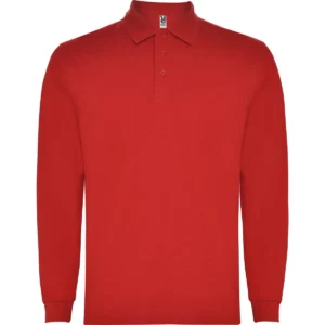 Polo Roly CARPE en rojo de manga larga, vista frontal