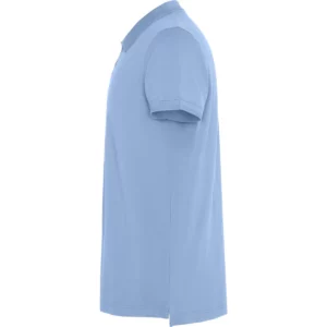 Polo Roly WOS en celeste, vista lateral
