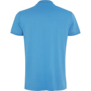 Polo Roly WOS en turquesa, vista trasera