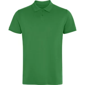 Polo Roly WOS en verde tropical, vista frontal