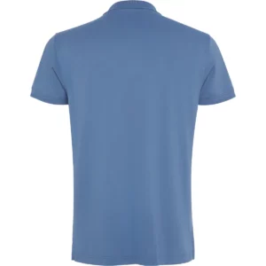 Polo Roly WOS en azul riviera, vista trasera