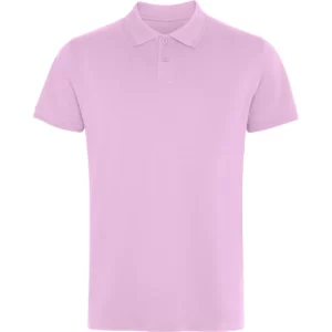 Polo Roly WOS en rosa claro, vista frontal