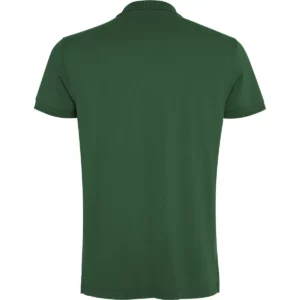 Polo Roly WOS en verde botella, vista trasera