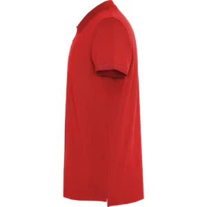 Polo Roly WOS en rojo, vista lateral