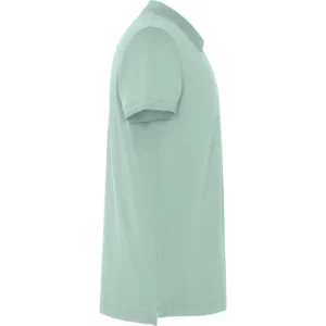 Polo Roly WOS en verde menta, vista lateral opuesta