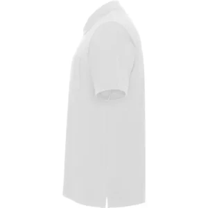 Polo Roly CENTAURO PREMIUM en blanco, vista lateral
