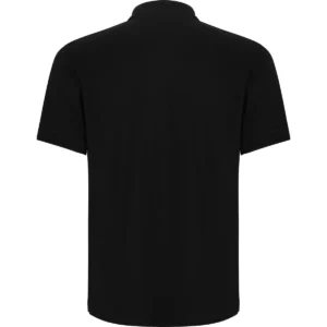 Polo Roly CENTAURO PREMIUM en negro, vista trasera