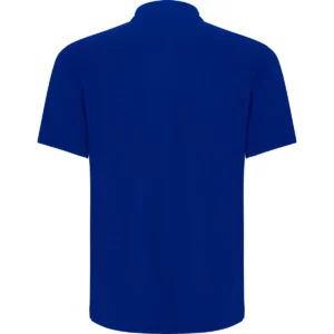 Polo Roly CENTAURO PREMIUM en azul royal, vista trasera