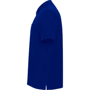 Polo Roly CENTAURO PREMIUM en azul royal, vista lateral